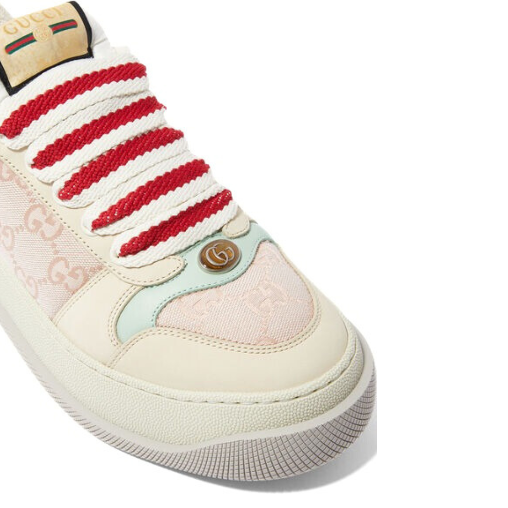 Buy Gucci Screener Leather & Canvas Sneakers | Krewsa South Africa
