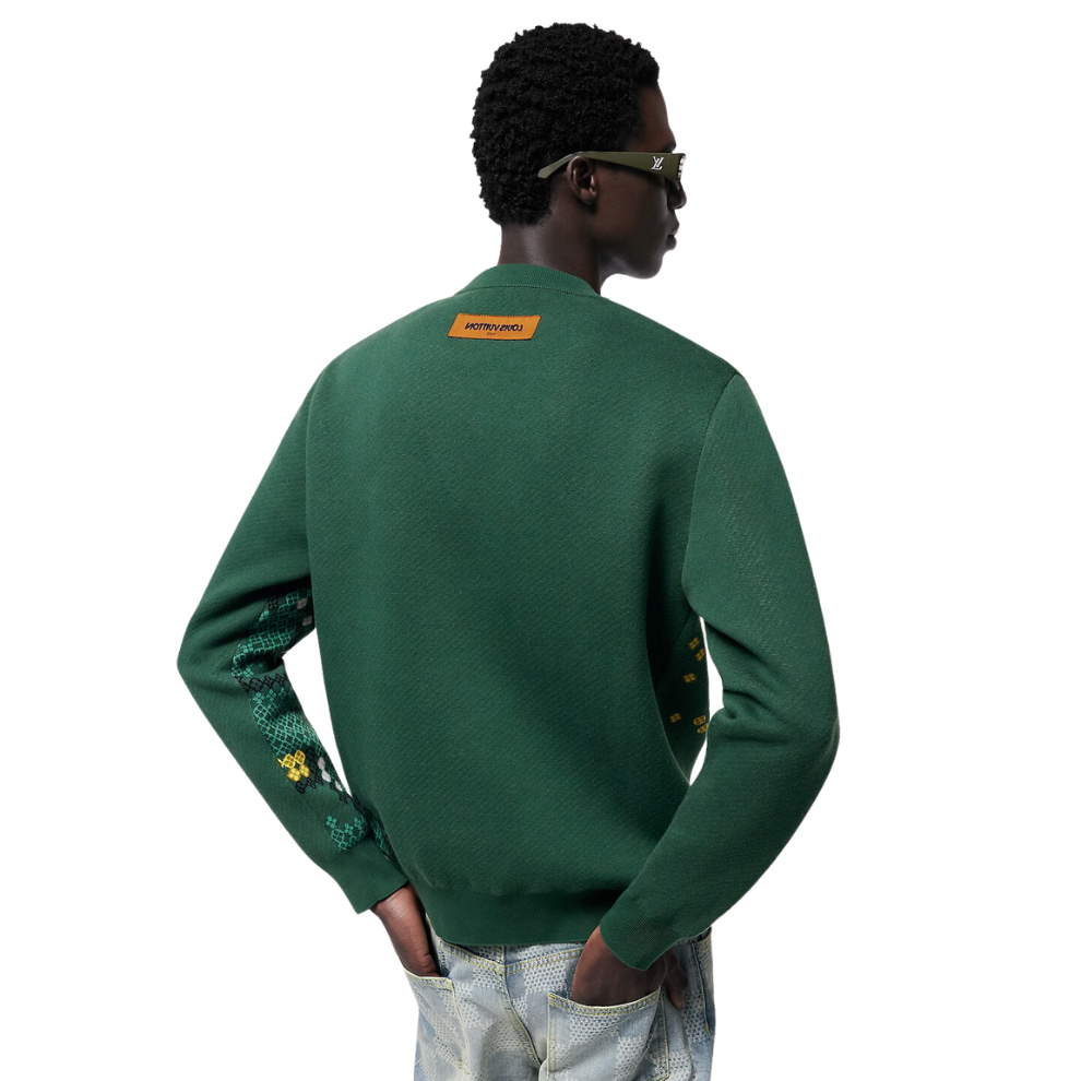 Buy LOUIS VUITTON Cotton Jacquard Crewneck | Krewsa South Africa