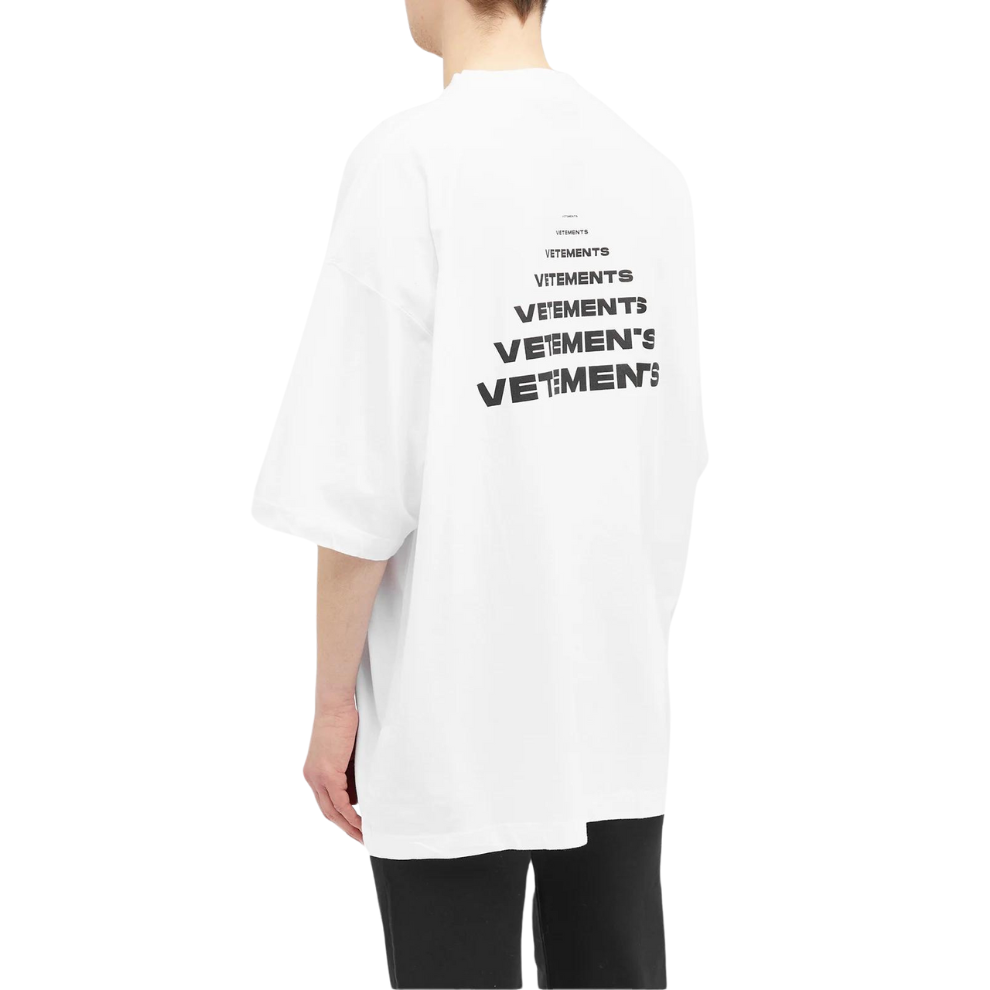 Buy VETEMENTS PYRAMID LOGO T-SHIRT White | Krewsa South Africa
