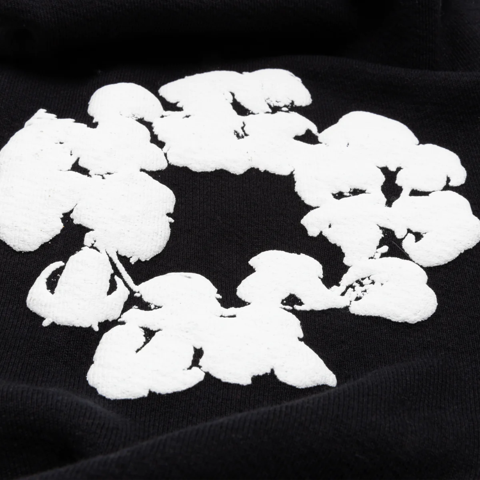 Buy Denim Tears (The Cotton Wreath) Sweatpants Black | Krewsa South Africa