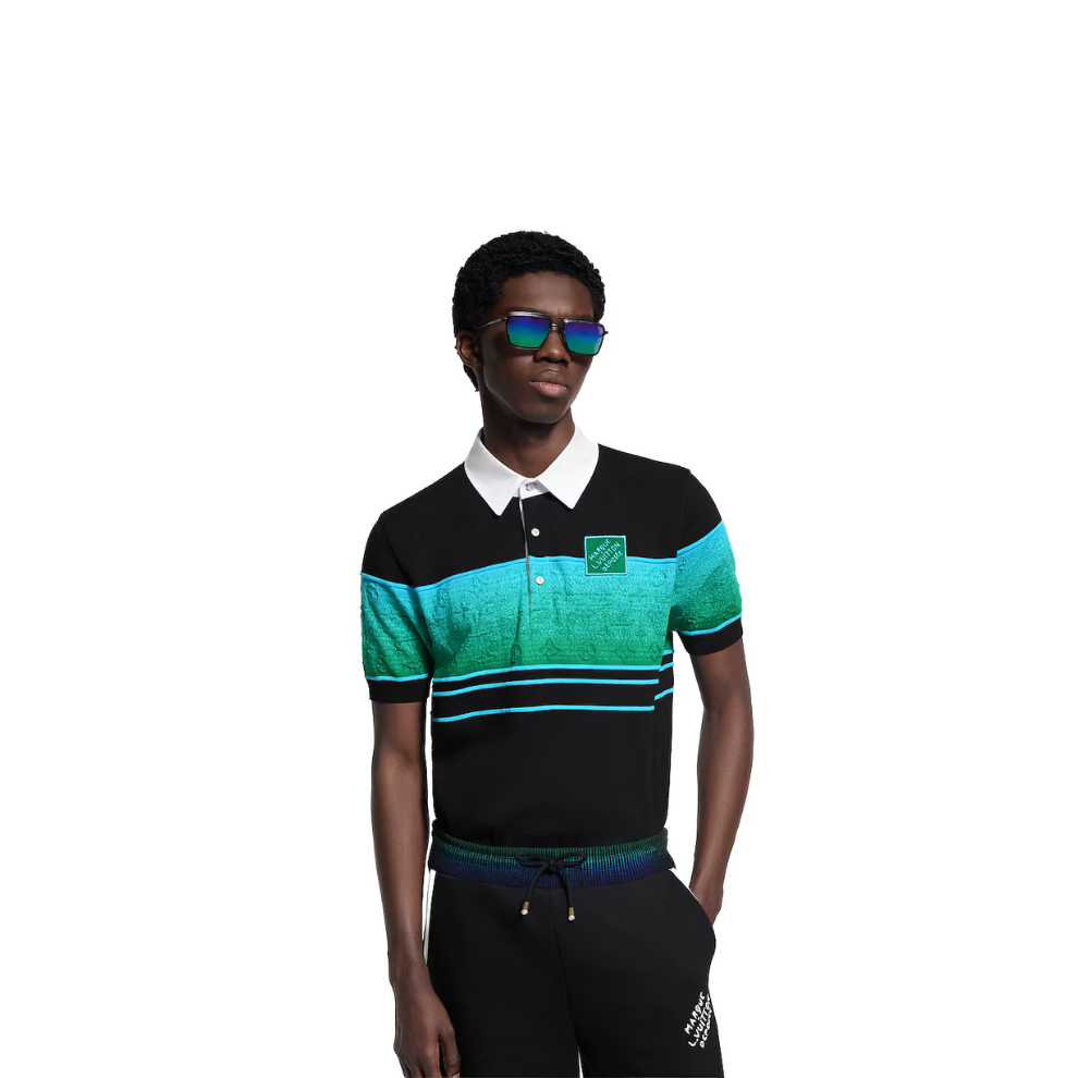 Buy Louis Vuitton Iridescent Jacquard Short-Sleeved Polo | Krewsa South Africa