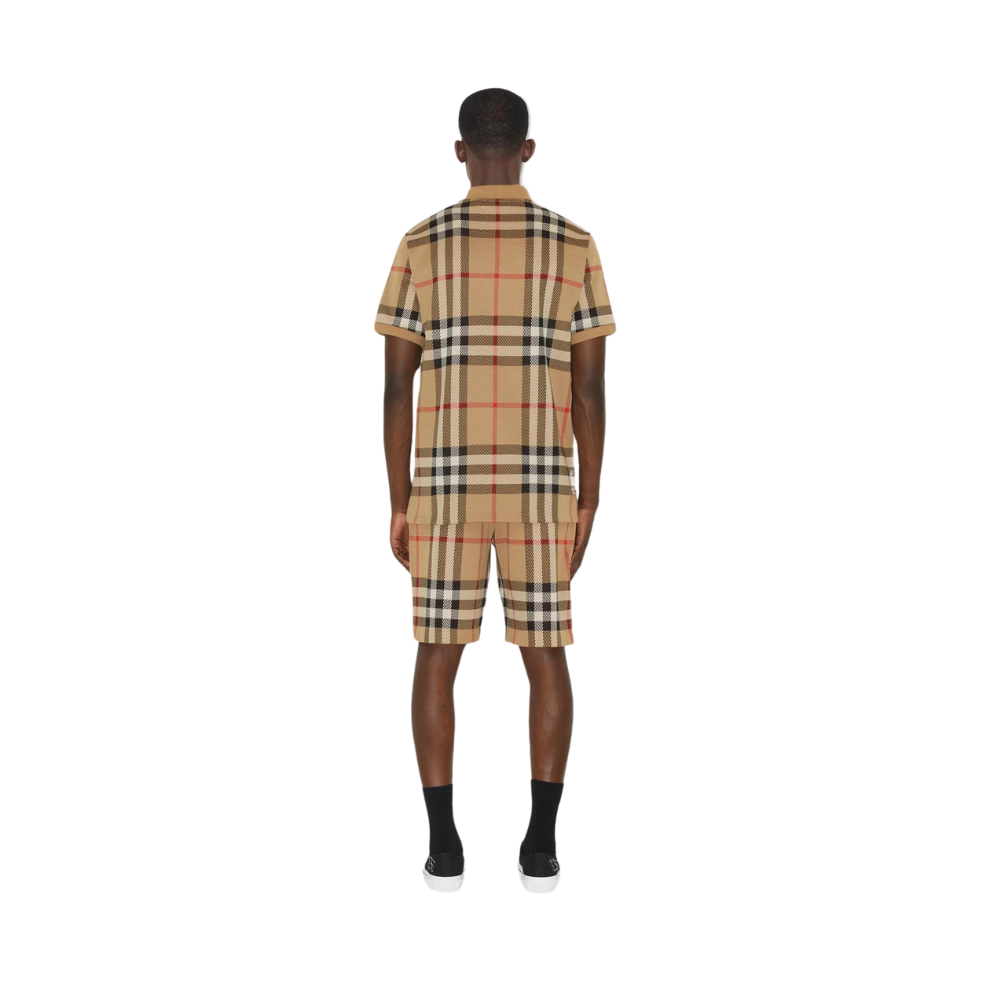 Buy BURBERRY Check Cotton Polo | Krewsa South Africa