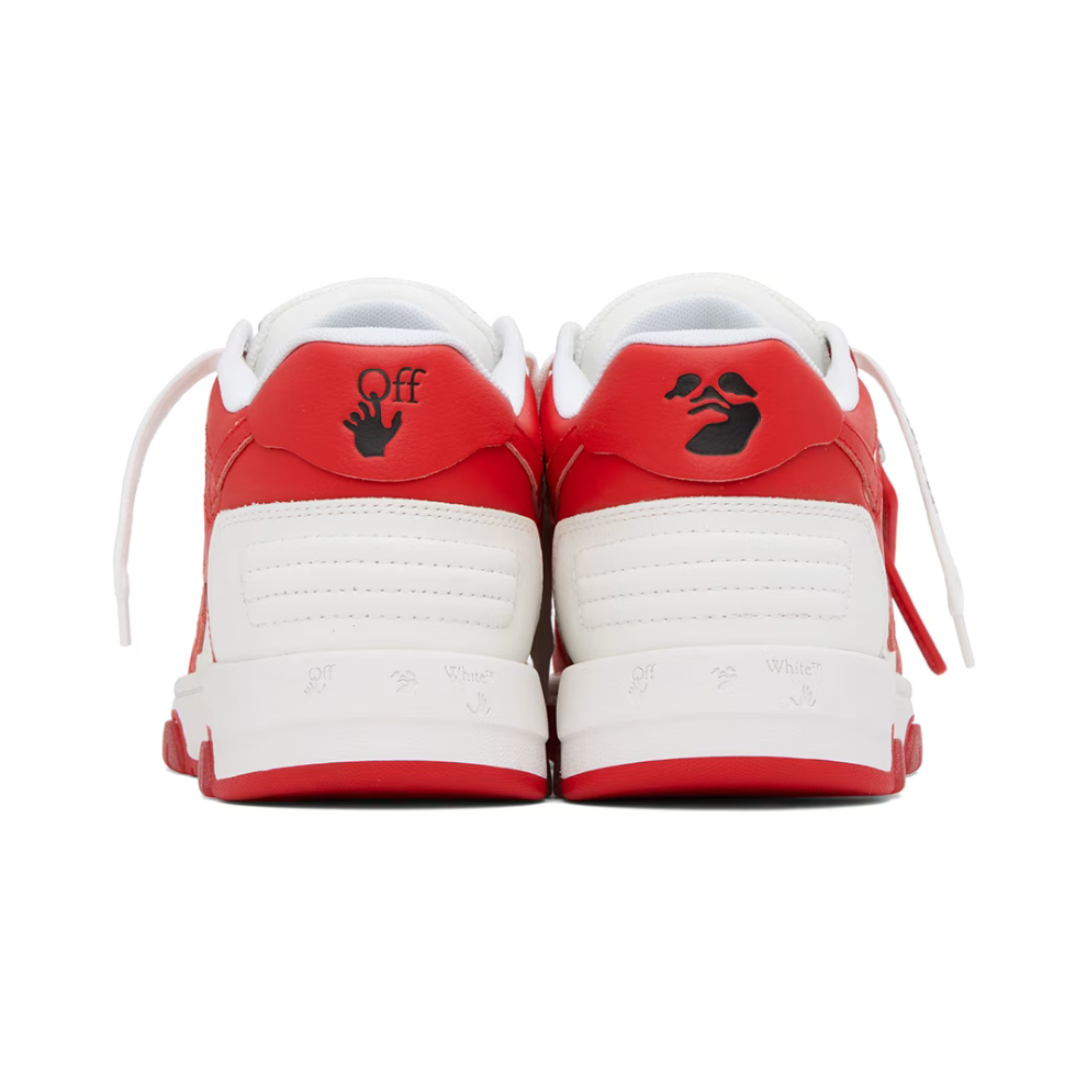 Buy OFF-WHITE Red & White Out Of Office Sneakers | Krewsa South Africa