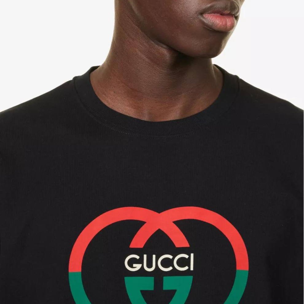 Buy GUCCI Interlocking G-print crewneck cotton-jersey T-shirt | Krewsa South Africa