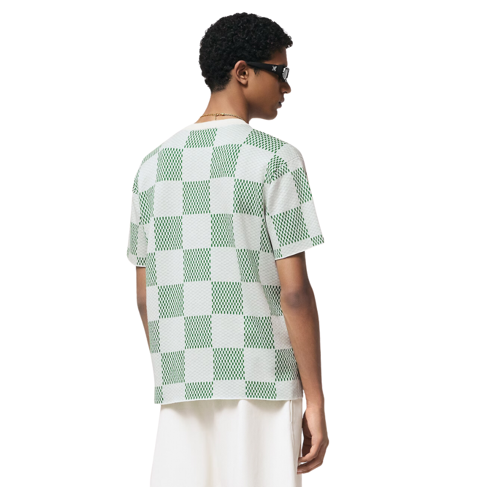 Buy LOUIS VUITTON Damier Knitted Short-Sleeved Crewneck | Krewsa South Africa