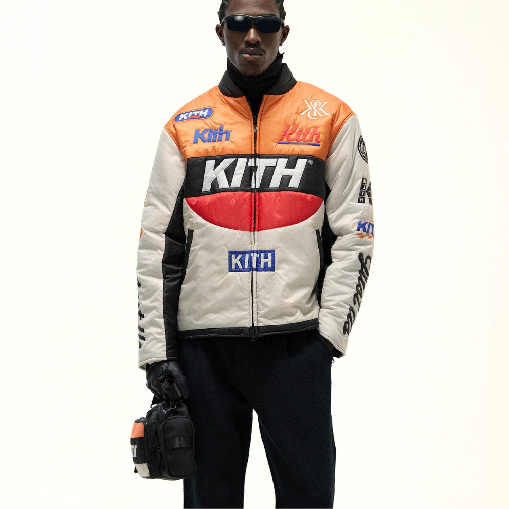 Buy Kith Full Zip Brixton Puffed Shirt Jacket 'Sandrift' | Krewsa South Africa
