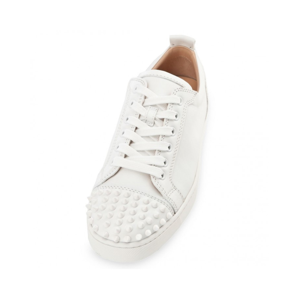 Buy CHRISTIAN LOUBOUTIN Louis Junior Spikes Sneakers - Calf leather and spikes - White | Krewsa South Africa