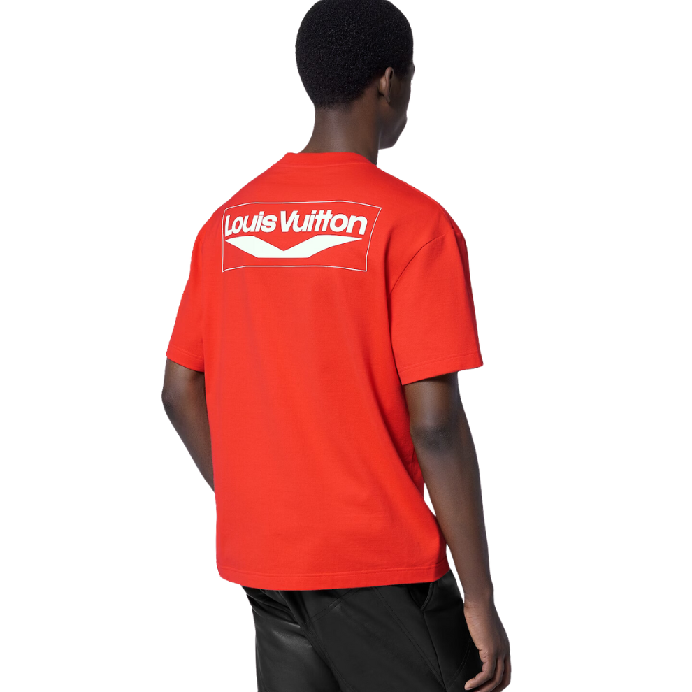Buy LOUIS VUITTON Short-Sleeved Cotton T-Shirt | Krewsa South Africa