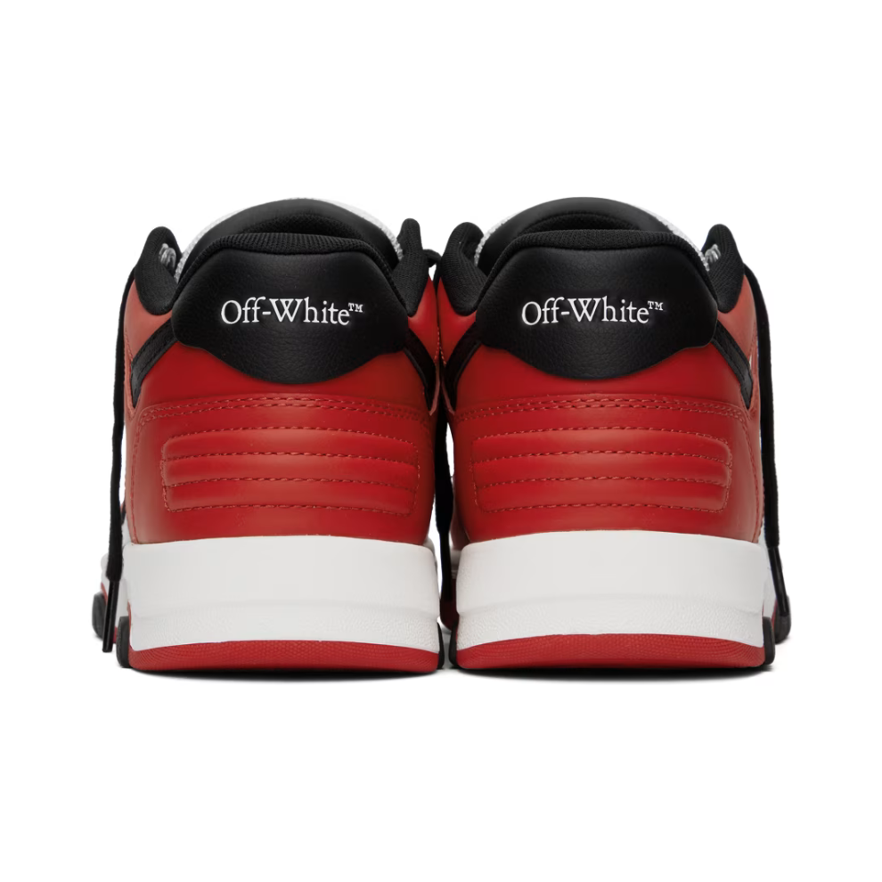 Buy OFF-WHITE Red & Black Out Of Office Sneakers | Krewsa South Africa