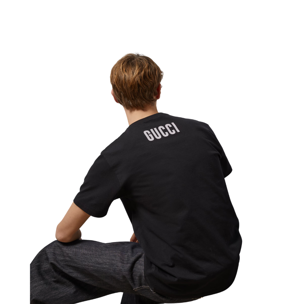 Buy GUCCI COTTON JERSEY PRINTED T-SHIRT | Krewsa South Africa
