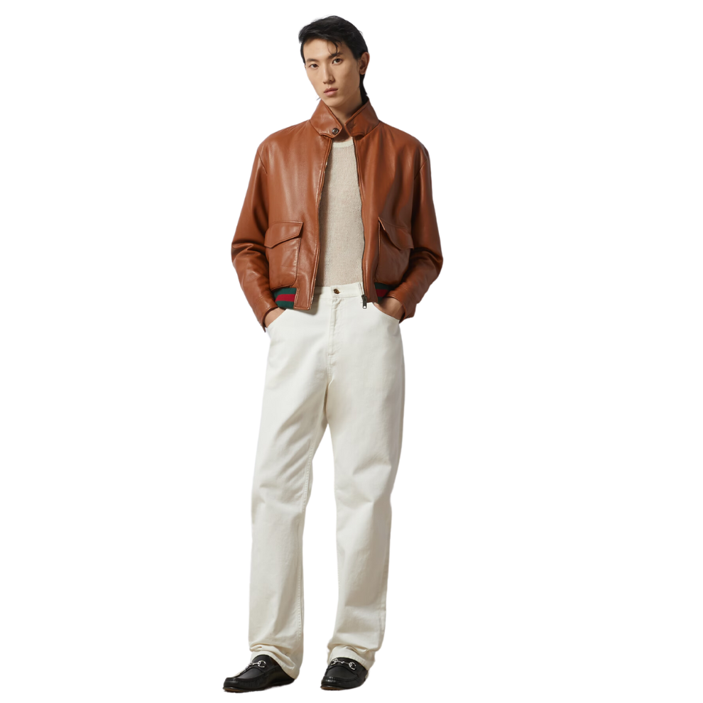 Buy GUCCI LEATHER BOMBER JACKET | Krewsa South Africa