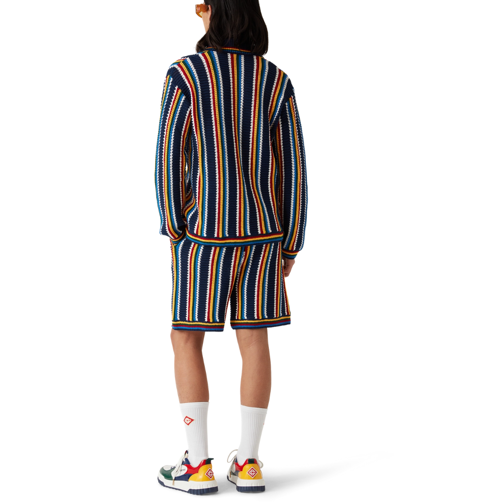 Buy CASABLANCA crochet-knit shirt jacket | Krewsa South Africa