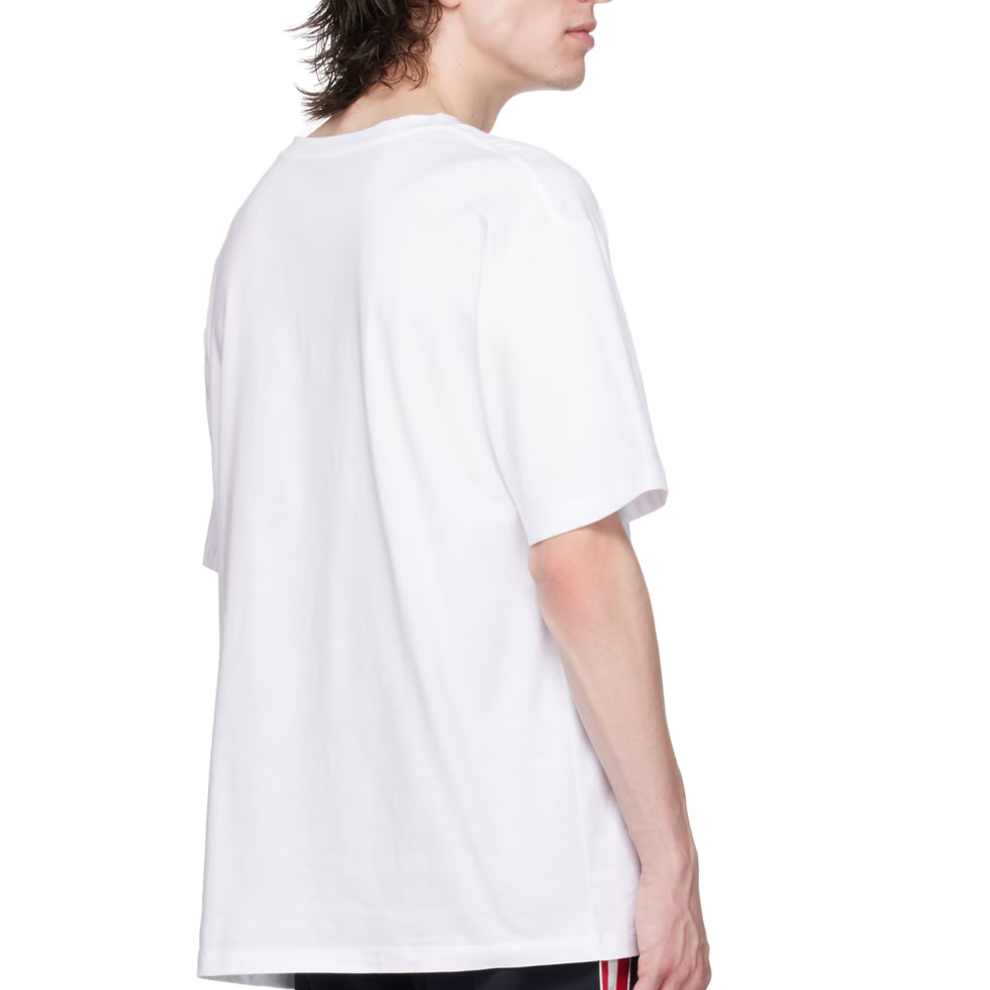 Buy BALMAIN White Printed T-Shirt | Krewsa South Africa