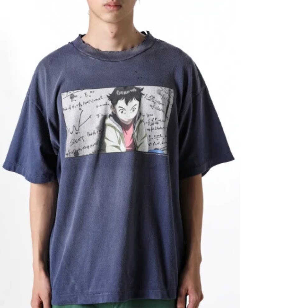 Buy Navy SAINT Mxxxxxx x PLUTO Short Sleeve T-shirt | Krewsa South Africa