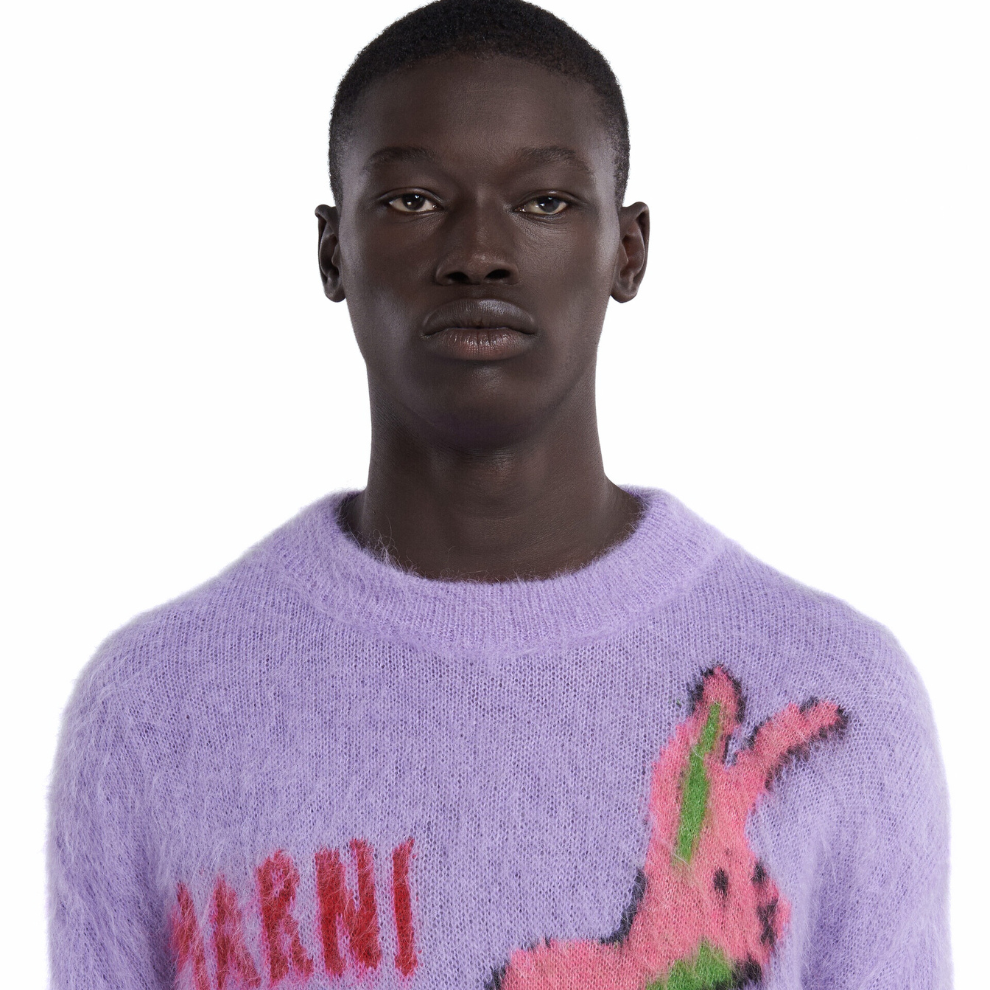 Buy Marni SWEATER WITH MULTICOLOUR INLAY | Krewsa South Africa