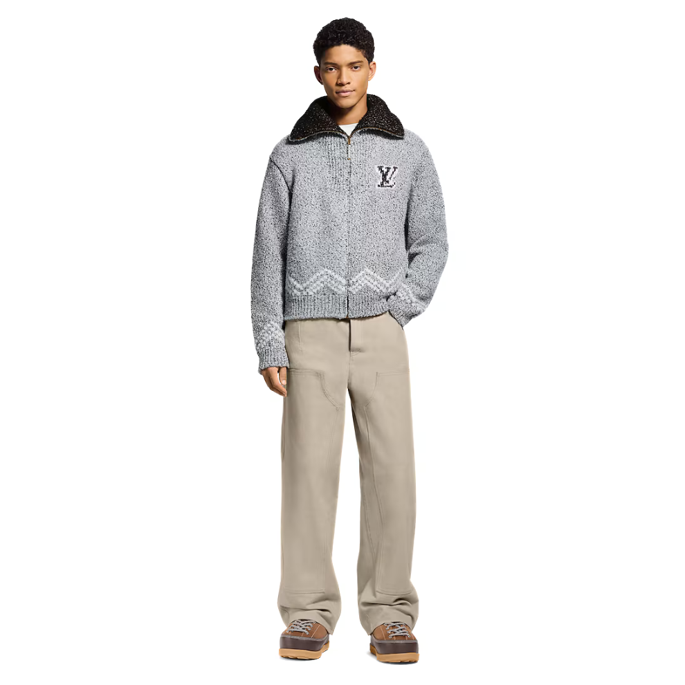 Buy LOUIS VUITTON Zippered Knitted Blouson | Krewsa South Africa