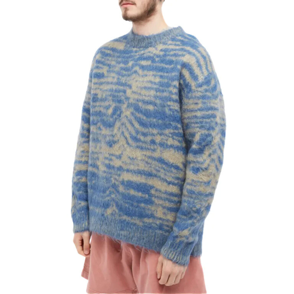 Buy Acne Studios Kolmo Animal Brushed Crew Knit | Krewsa South Africa