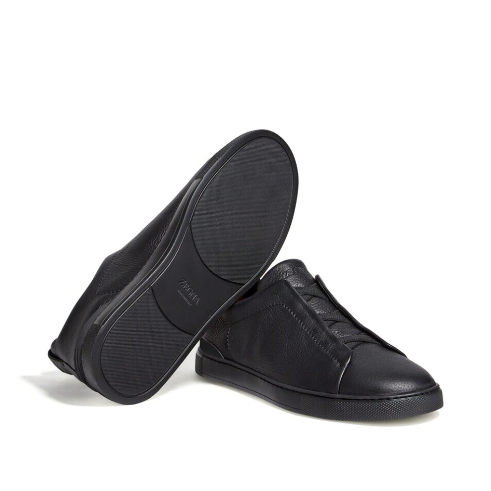 Buy ZEGNA Black Deerskin Triple Stitch™ | Krewsa South Africa