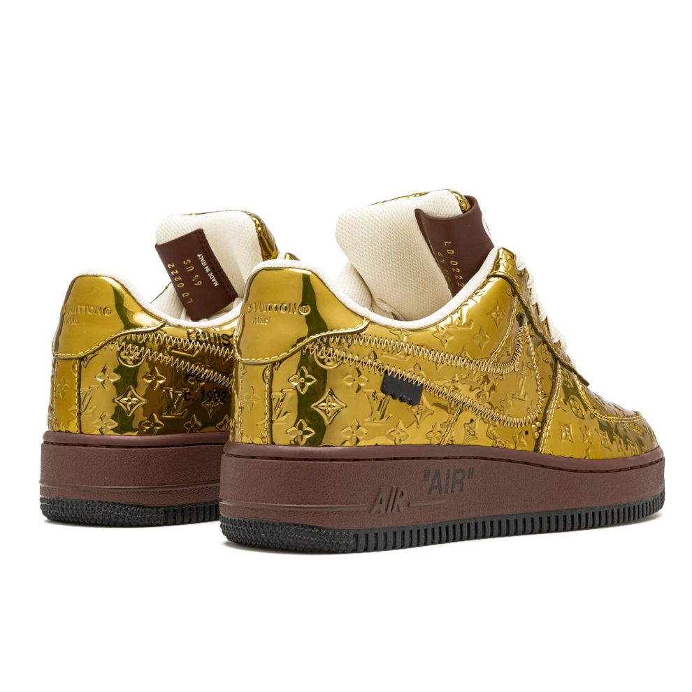 Buy NIKE LOUIS VUITTON AIR FORCE 1 LOW "Virgil Abloh - Metallic Gold" | Krewsa South Africa