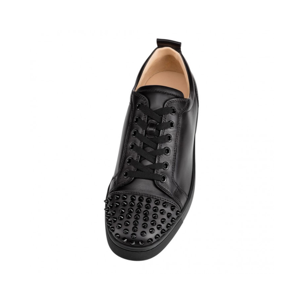 Buy CHRISTIAN LOUBOUTIN Louis Junior Spikes Sneakers - Calf leather and spikes - Black | Krewsa South Africa