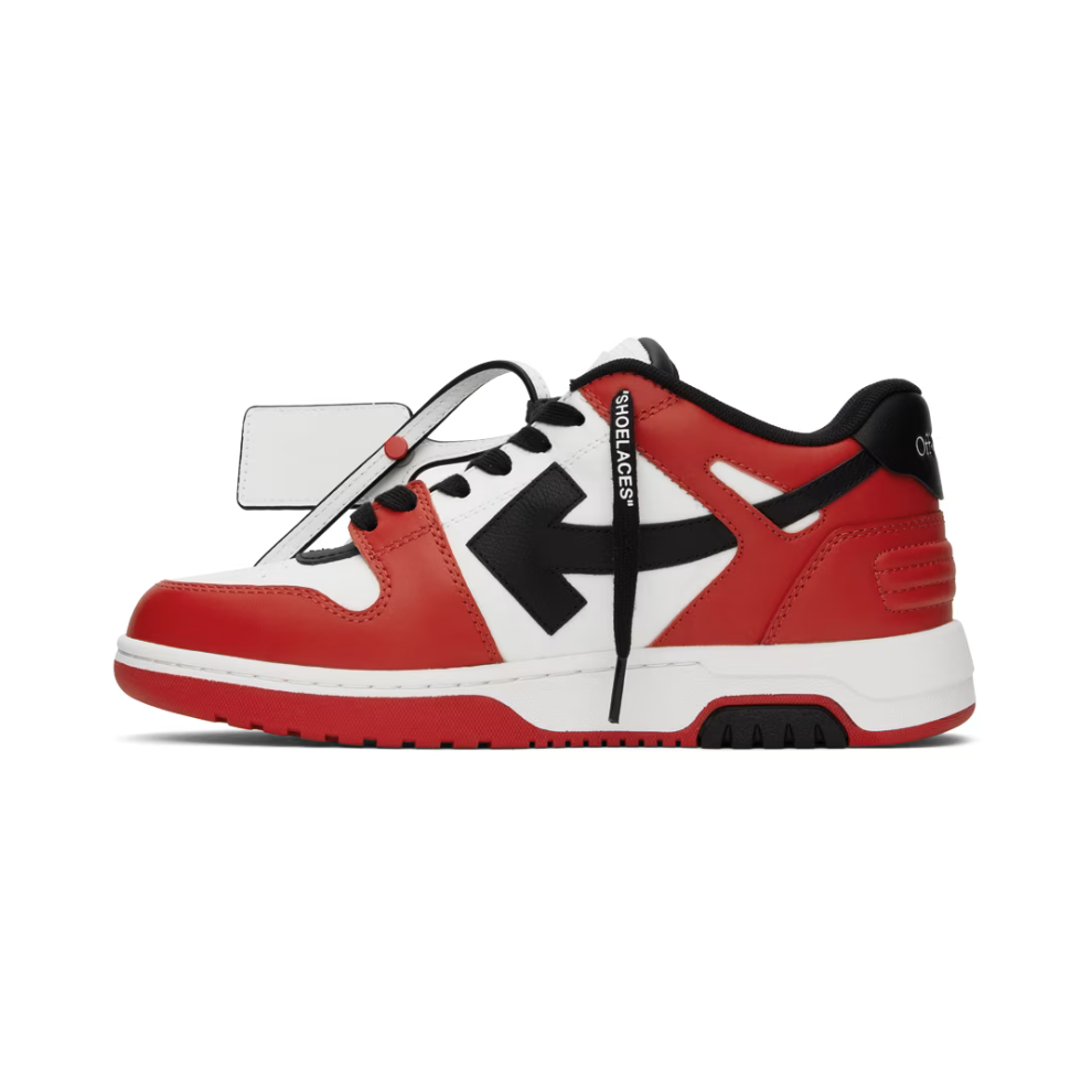 Buy OFF-WHITE Red & Black Out Of Office Sneakers | Krewsa South Africa