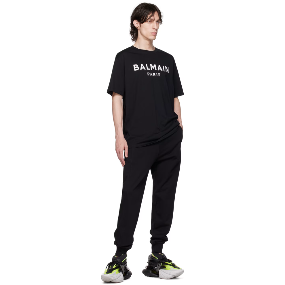 Buy BALMAIN Black Printed T-Shirt | Krewsa South Africa