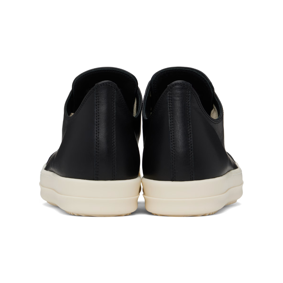 Buy Rick Owens Black Hollywood Low Sneaks Sneakers | Krewsa South Africa