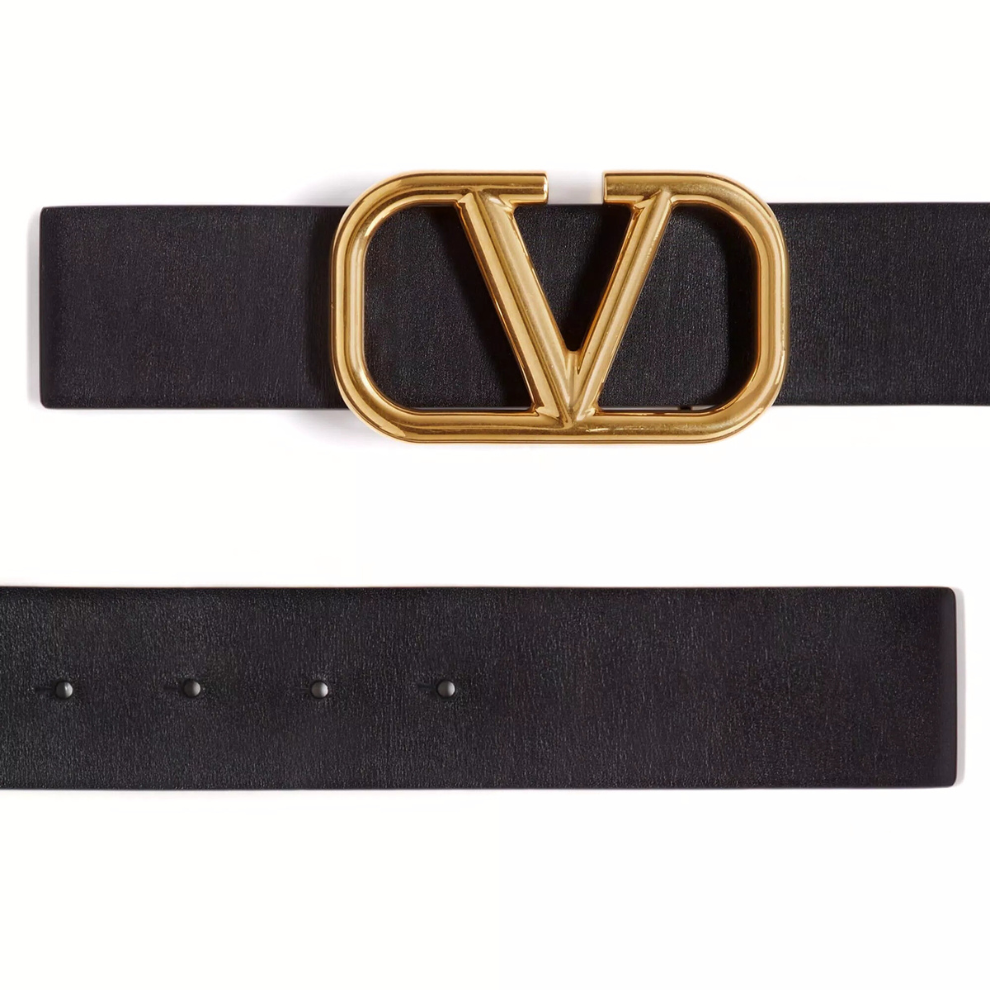 Buy Valentino Vlogo Signature Calfskin Belt 40mm | Krewsa South Africa