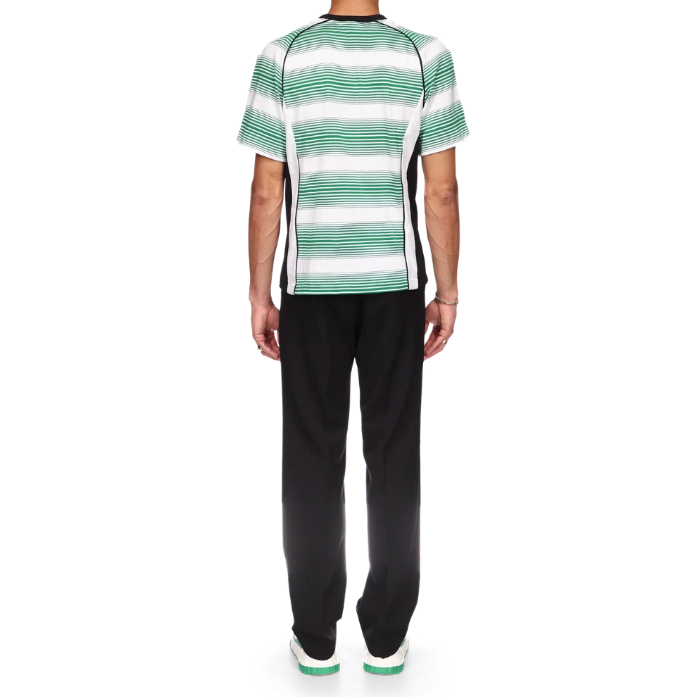 Buy Casablanca White & Green Stripe T-Shirt | Krewsa South Africa