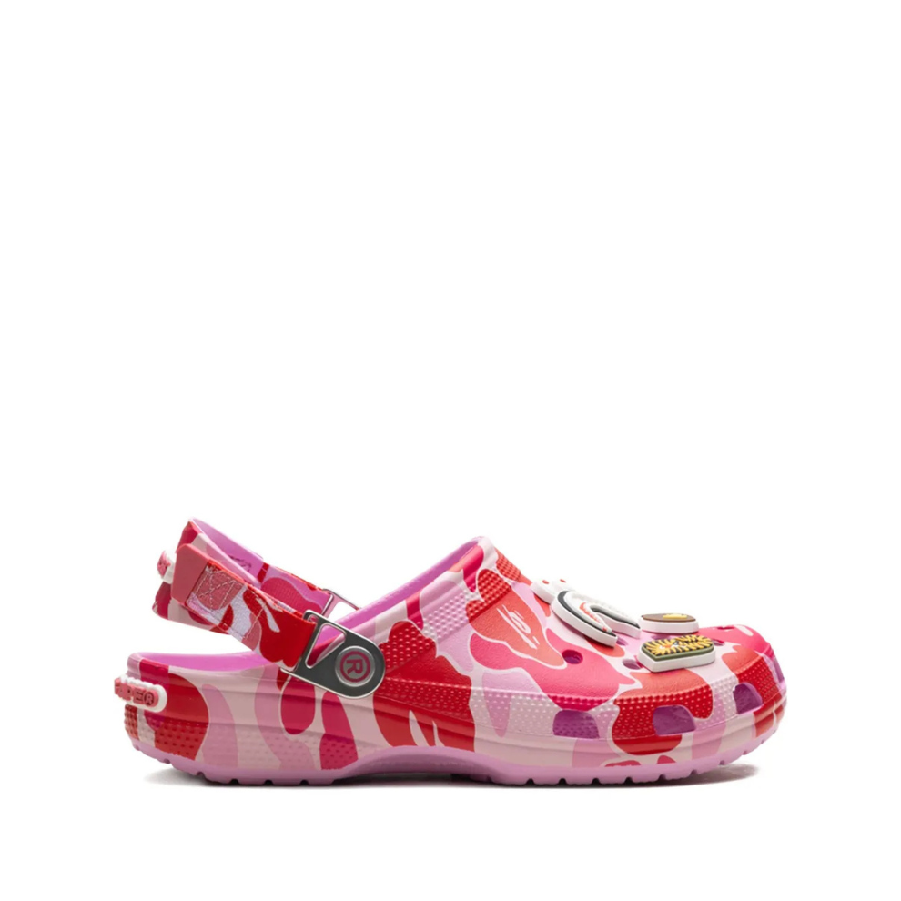 Buy A BATHING APE® x Crocs Classic "Carnation" clogs | Krewsa South Africa