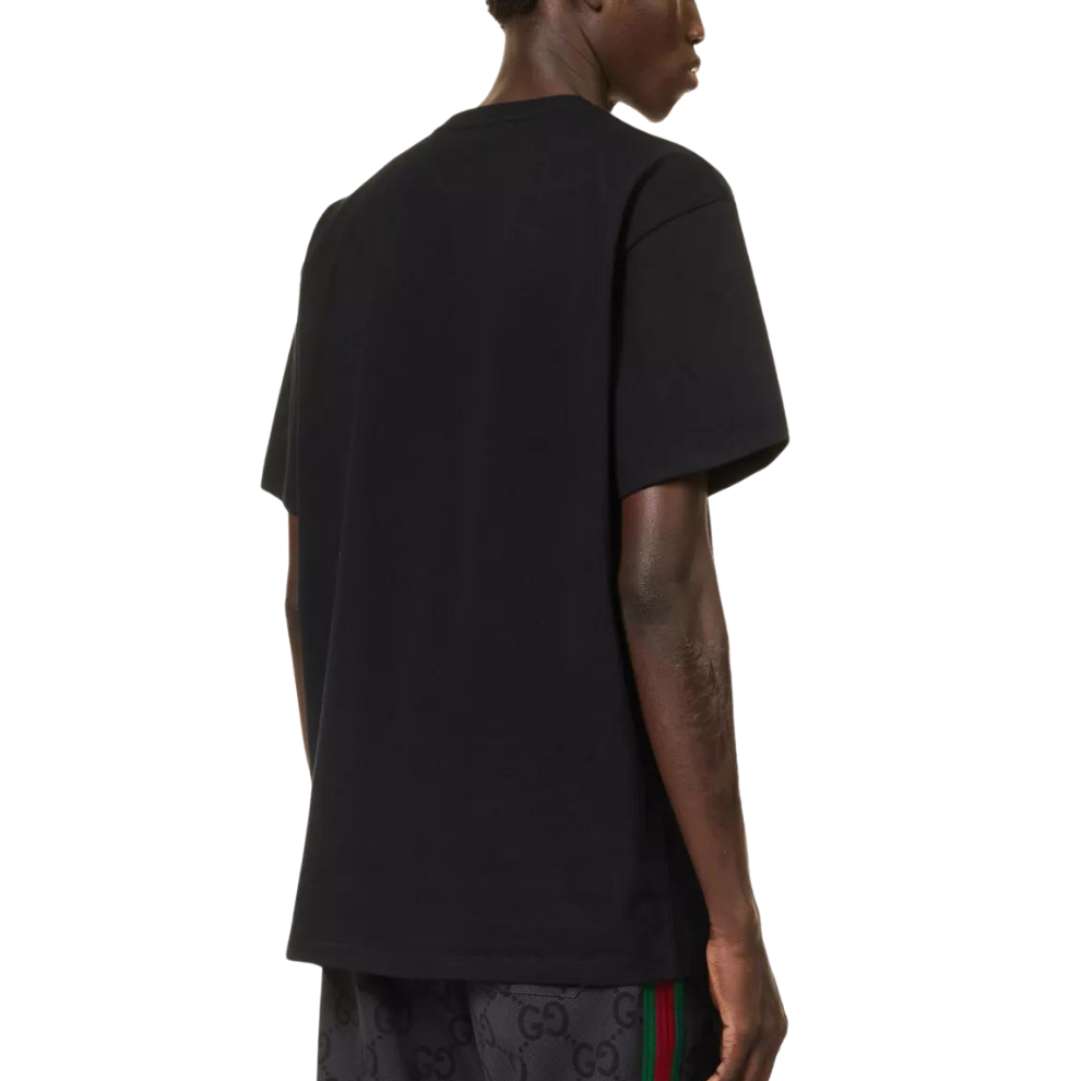 Buy GUCCI Interlocking G-print crewneck cotton-jersey T-shirt | Krewsa South Africa