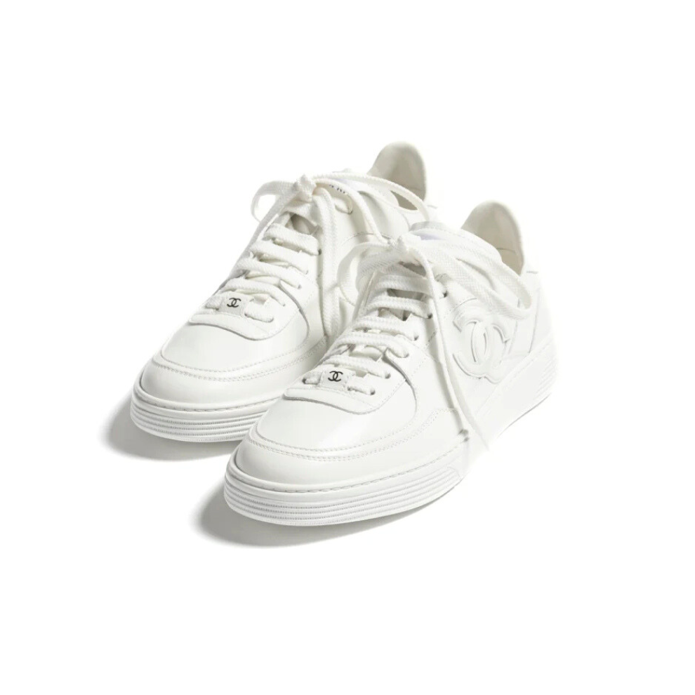 Buy Chanel Calfskin White Trainers | Krewsa South Africa