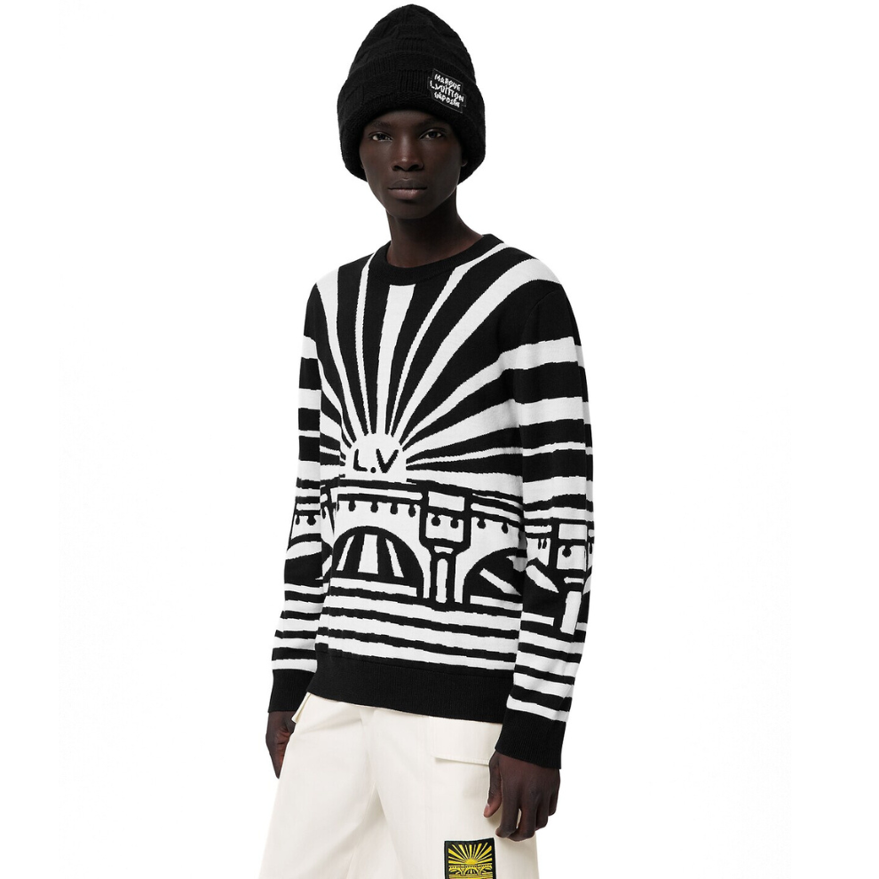 Buy LOUIS VUITTON Merino Wool Jacquard Pullover | Krewsa South Africa