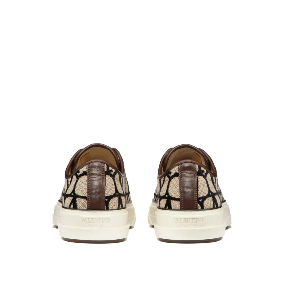 Buy Valentino Garavani Toile Iconographe Totaloop low-top sneakers | Krewsa South Africa