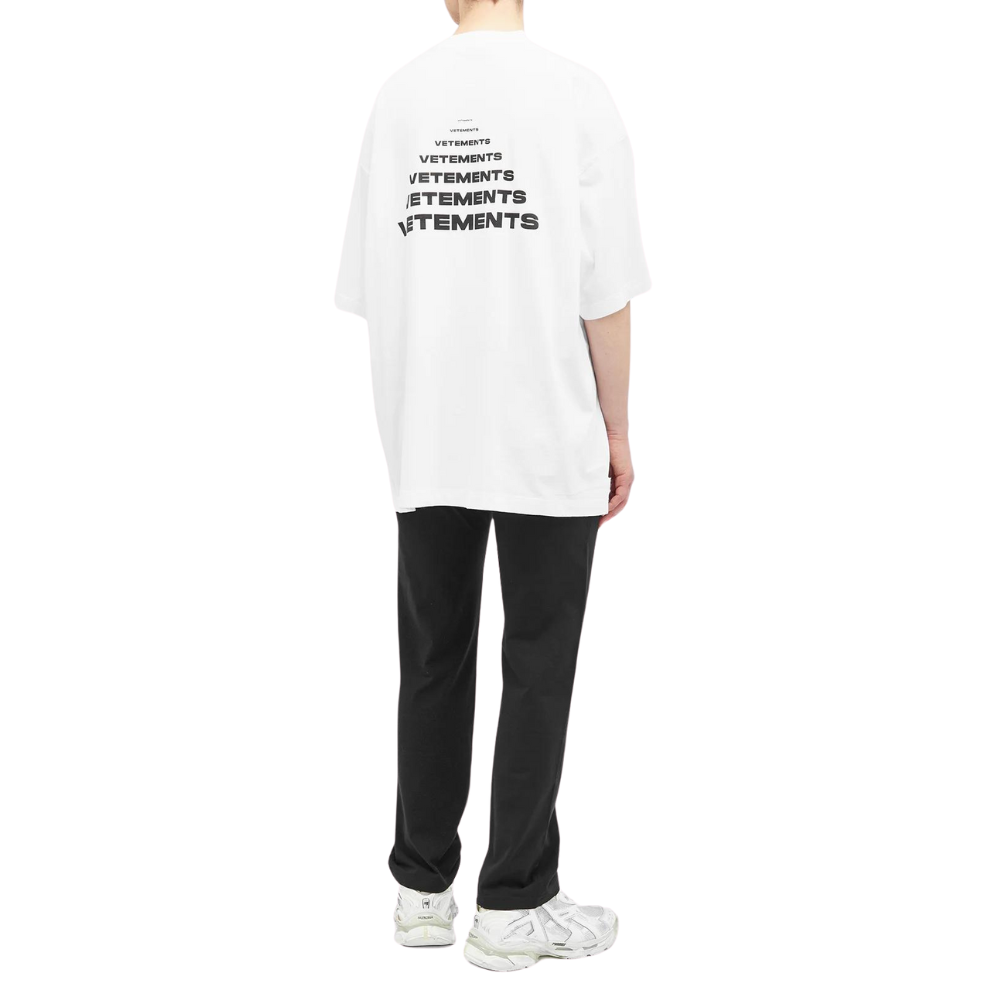 Buy VETEMENTS PYRAMID LOGO T-SHIRT White | Krewsa South Africa