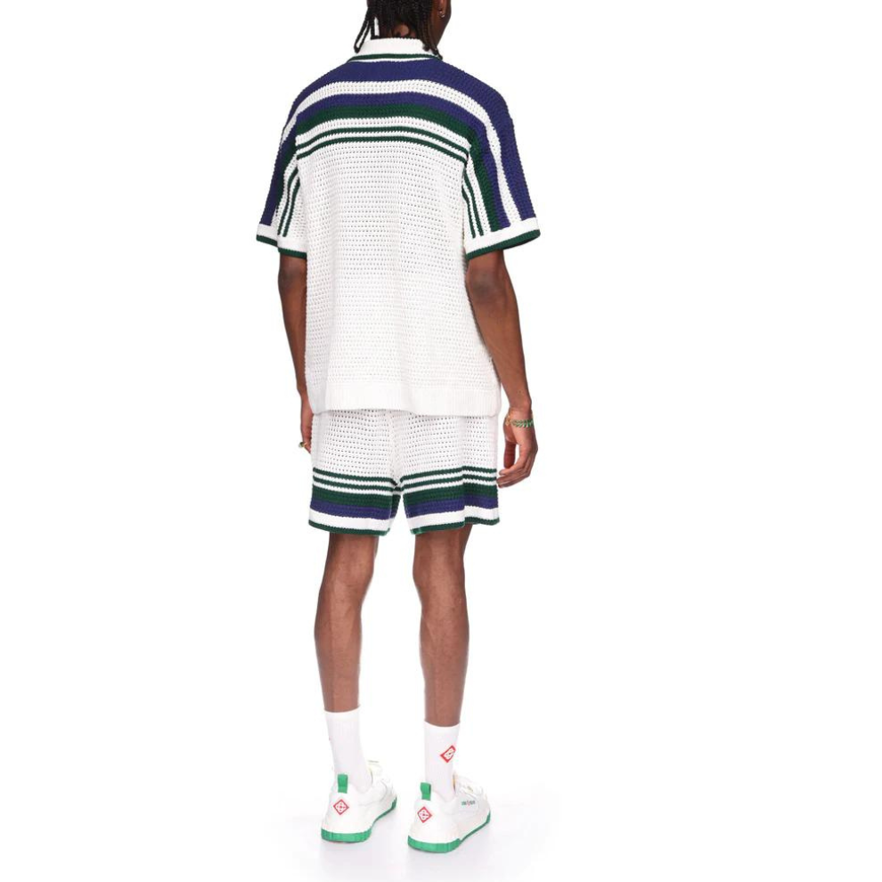 Buy CASABLANCA Crochet Tennis Shirt | Krewsa South Africa