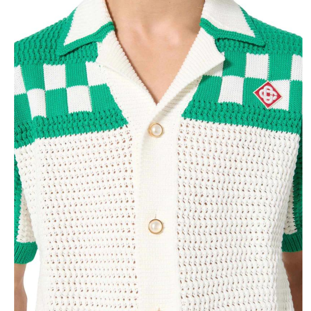 Buy Casablanca Knitted Crochet Shirt | Krewsa South Africa