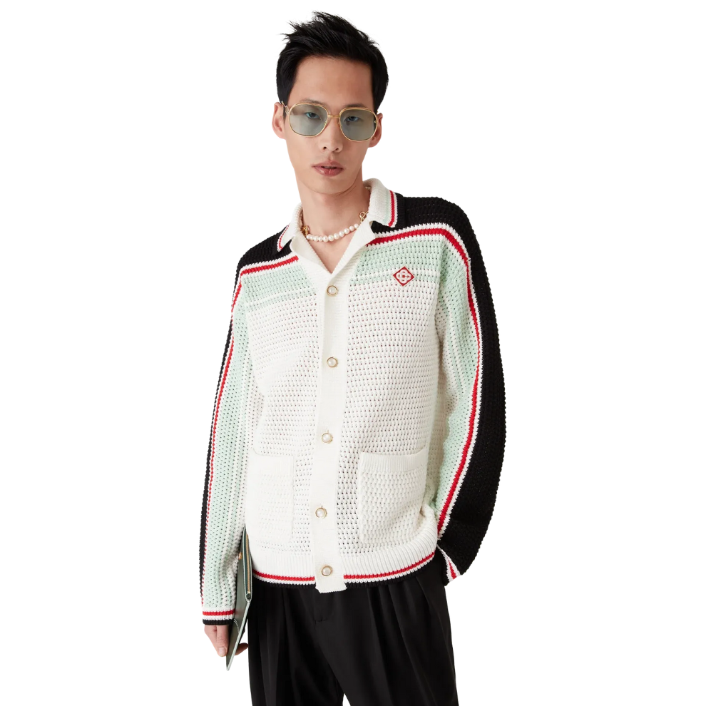 Buy Casablanca Cotton Tennis Crochet Shacket | Krewsa South Africa