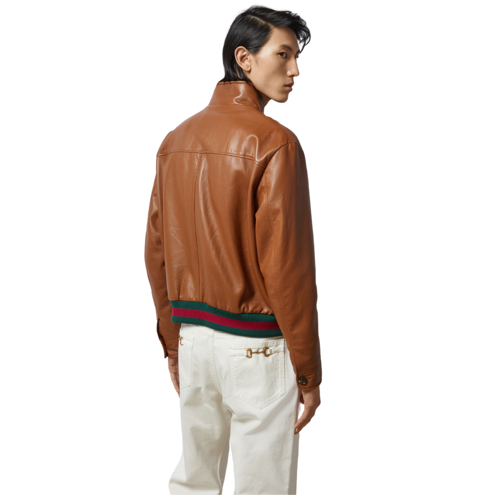 Buy GUCCI LEATHER BOMBER JACKET | Krewsa South Africa