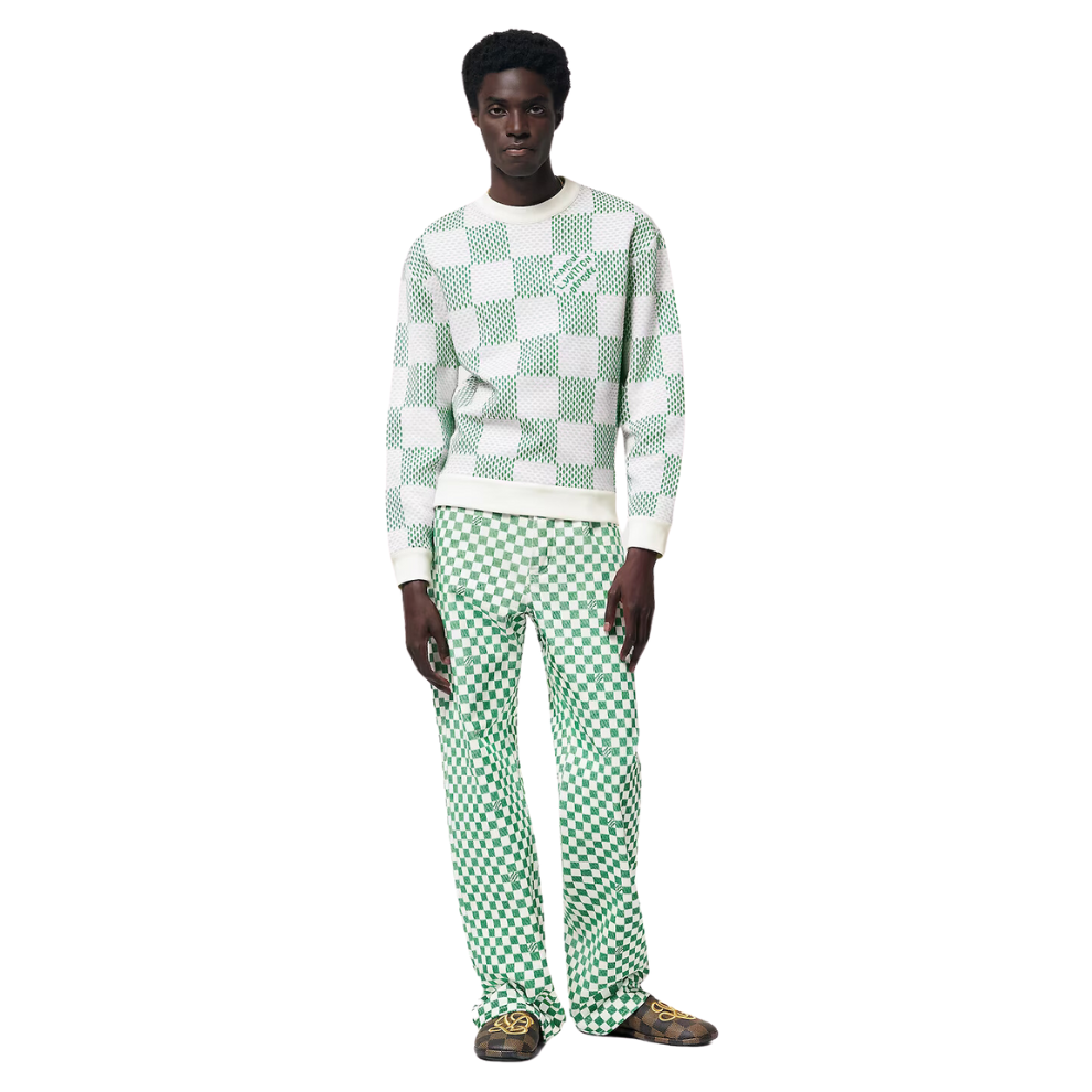 Buy LOUIS VUITTON Damier Cotton Sweatshirt | Krewsa South Africa