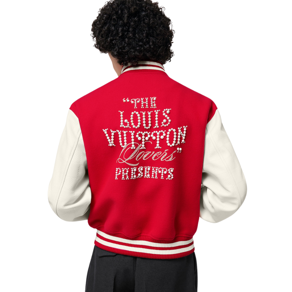 Buy LOUIS VUITTON Mix Leather Varsity Blouson | Krewsa South Africa