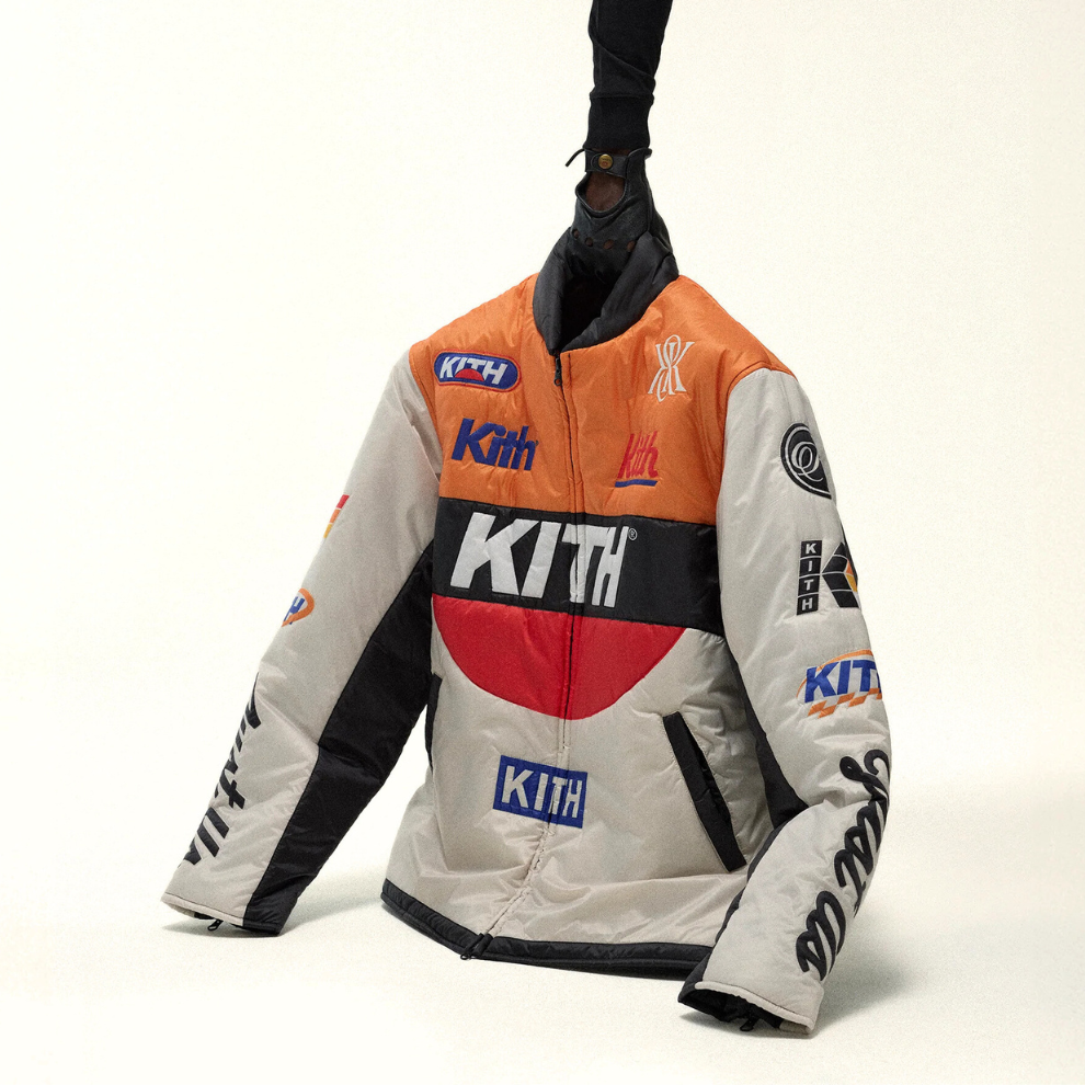 Buy Kith Full Zip Brixton Puffed Shirt Jacket 'Sandrift' | Krewsa South Africa