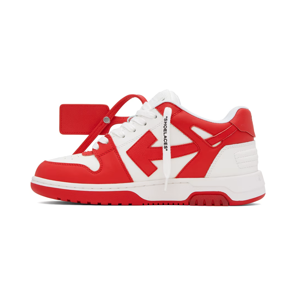 Buy OFF-WHITE Red & White Out Of Office Sneakers | Krewsa South Africa