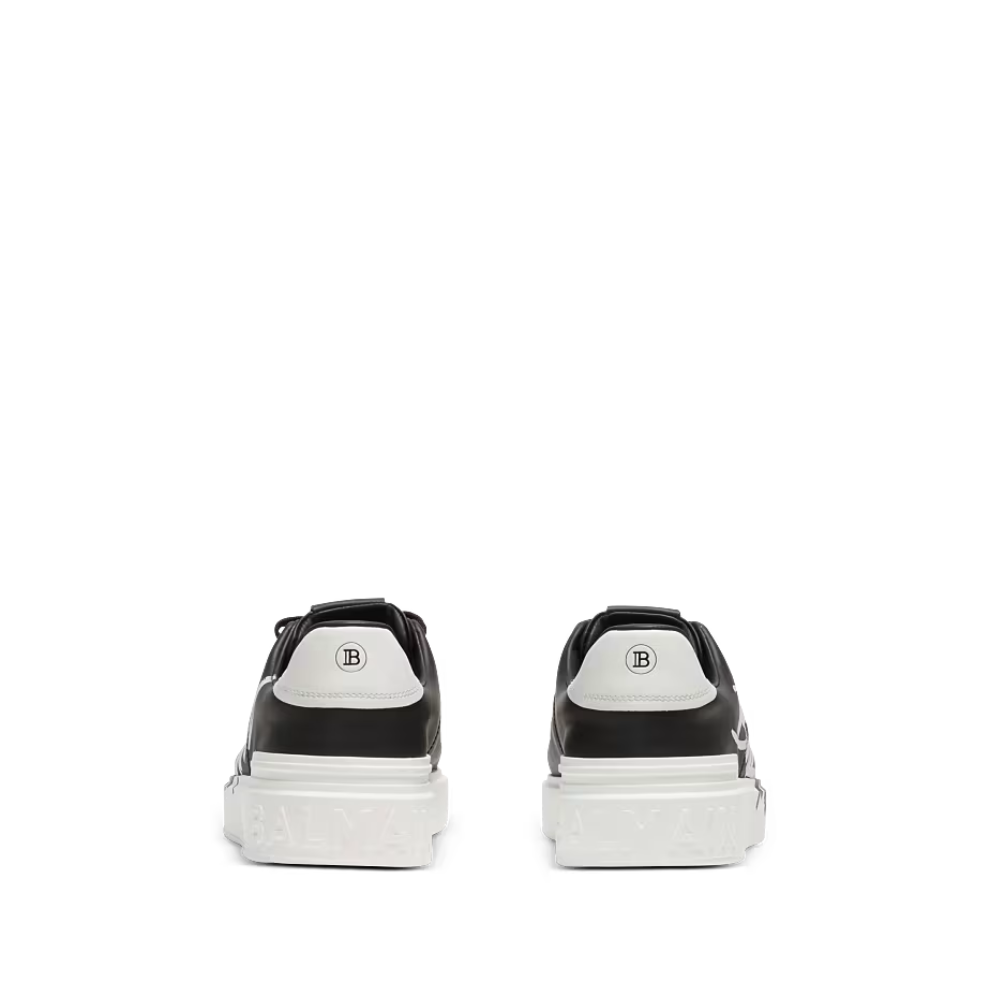 Buy Balmain B-Court printed leather sneakers | Krewsa South Africa
