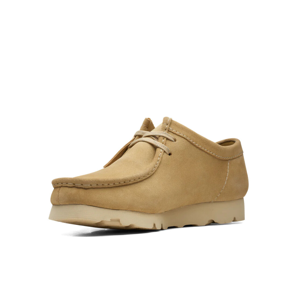 Buy Clarks Wallabee GTX derby lace-up in beige suede | Krewsa South Africa