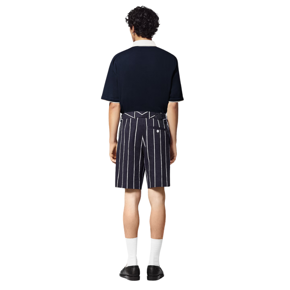 Buy Louis Vuitton Embroidered Short-Sleeved Cotton Blend Polo Shirt | Krewsa South Africa