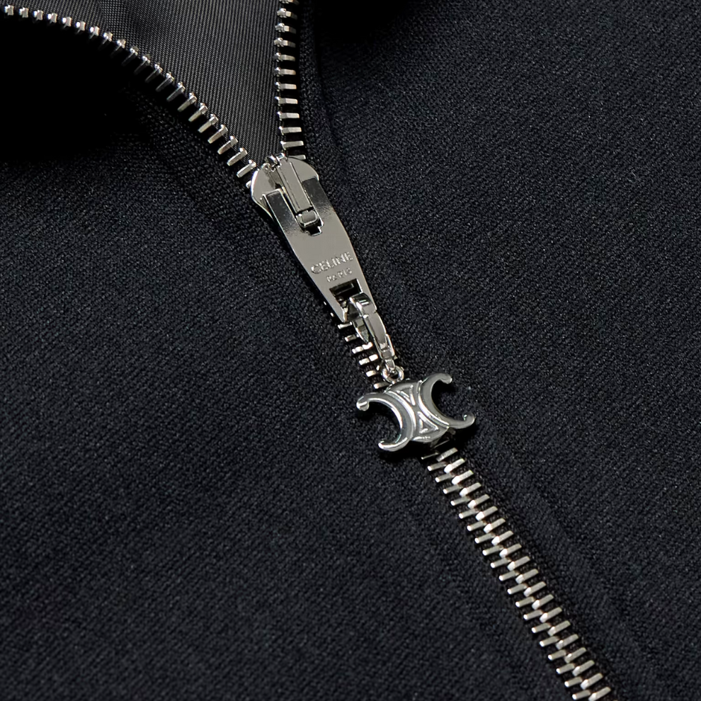 Buy CELINE HOMME Logo-Embroidered Striped Tech-Jersey Track Jacket | Krewsa South Africa