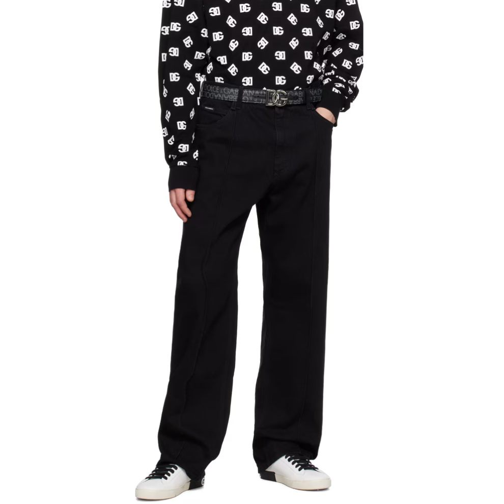 Buy DOLCE & GABBANA White Calfskin Portofino Vintage Sneakers | Krewsa South Africa