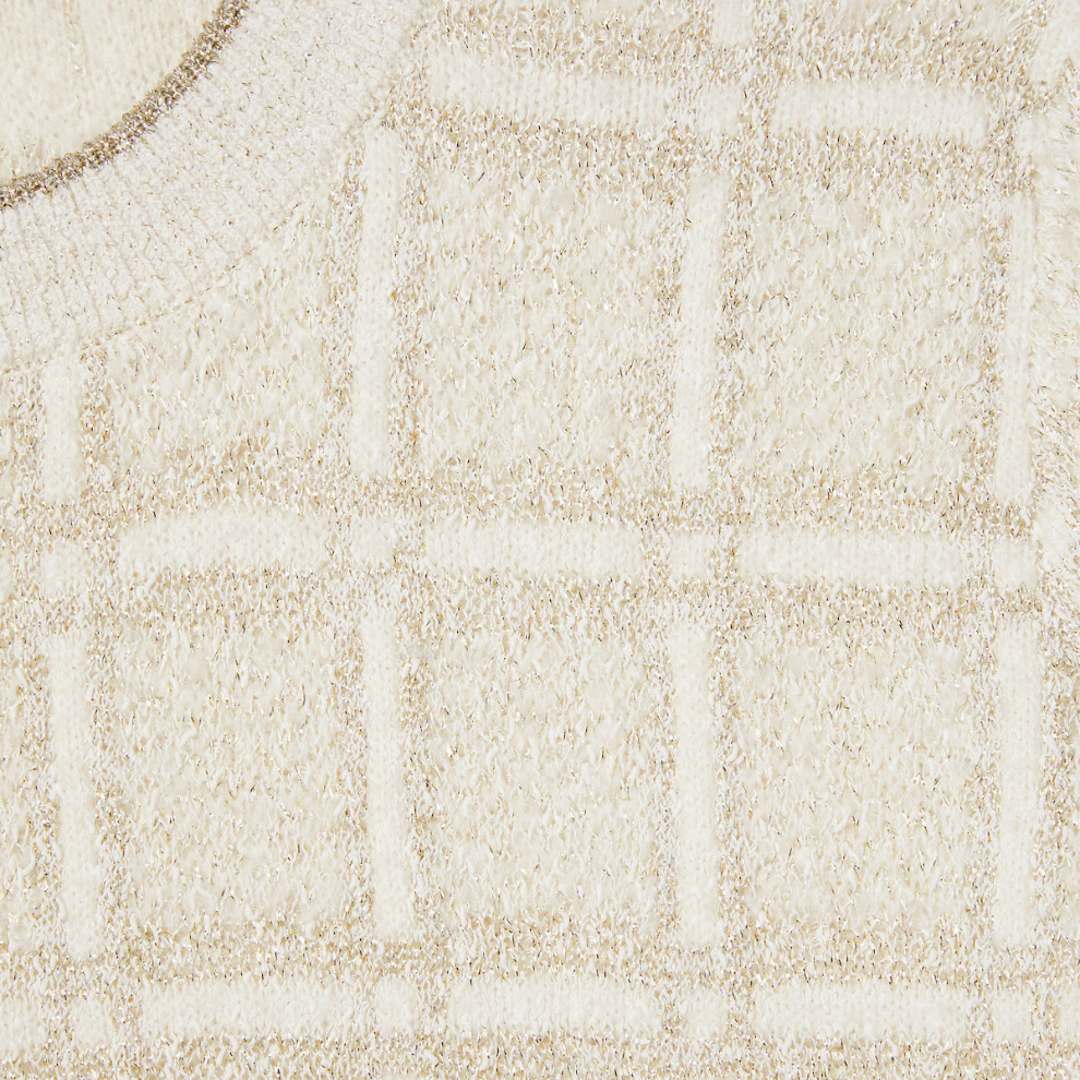 Buy GUCCI Wool and lamé check jacquard top | Krewsa South Africa