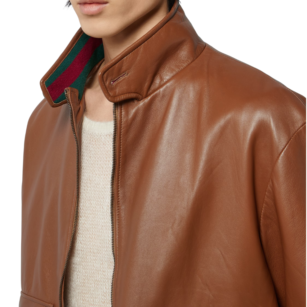 Buy GUCCI LEATHER BOMBER JACKET | Krewsa South Africa